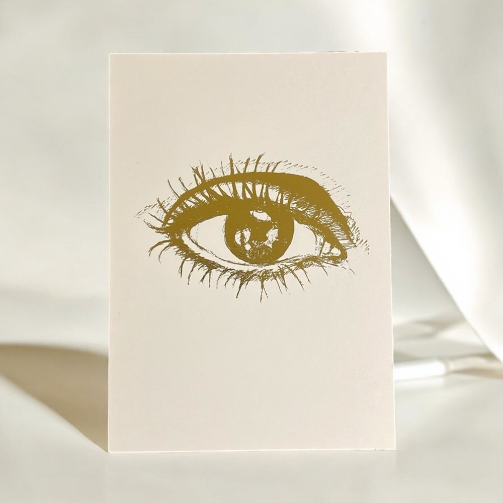 Gold Eye Print 5x7